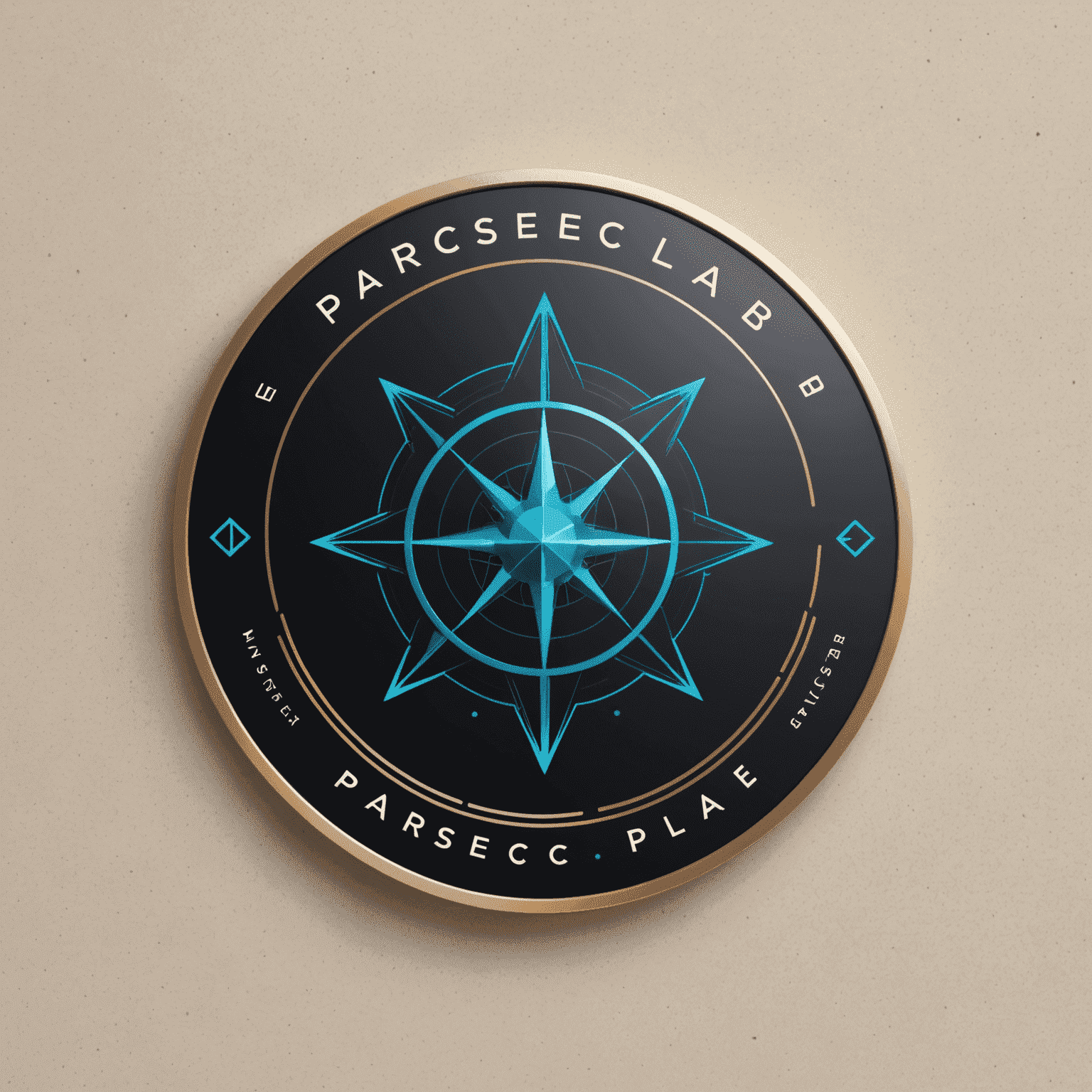 Parsec Lab logo featuring a stylized parsec symbol with performance graphs
