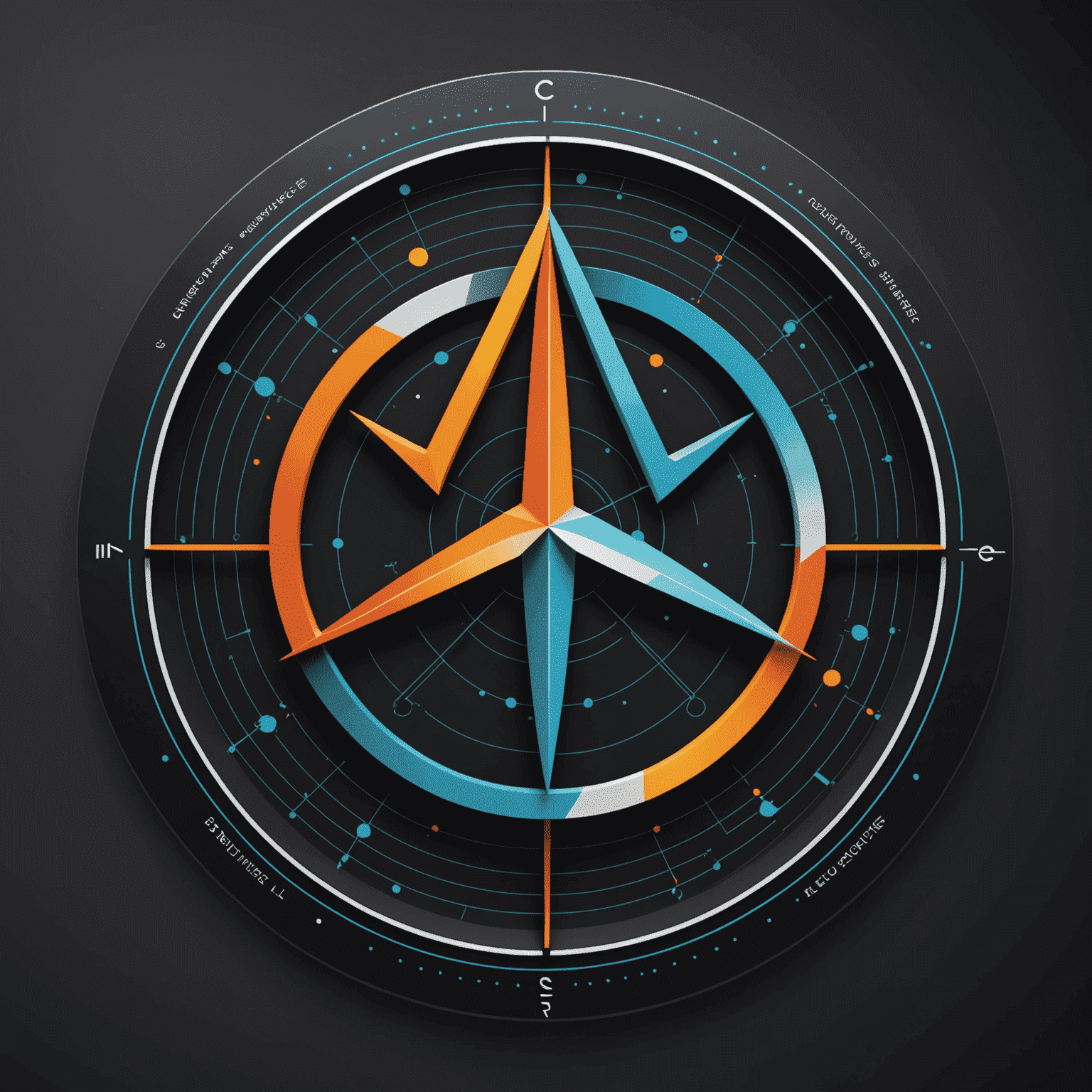 Parsec Lab logo featuring a stylized parsec symbol with performance graphs
