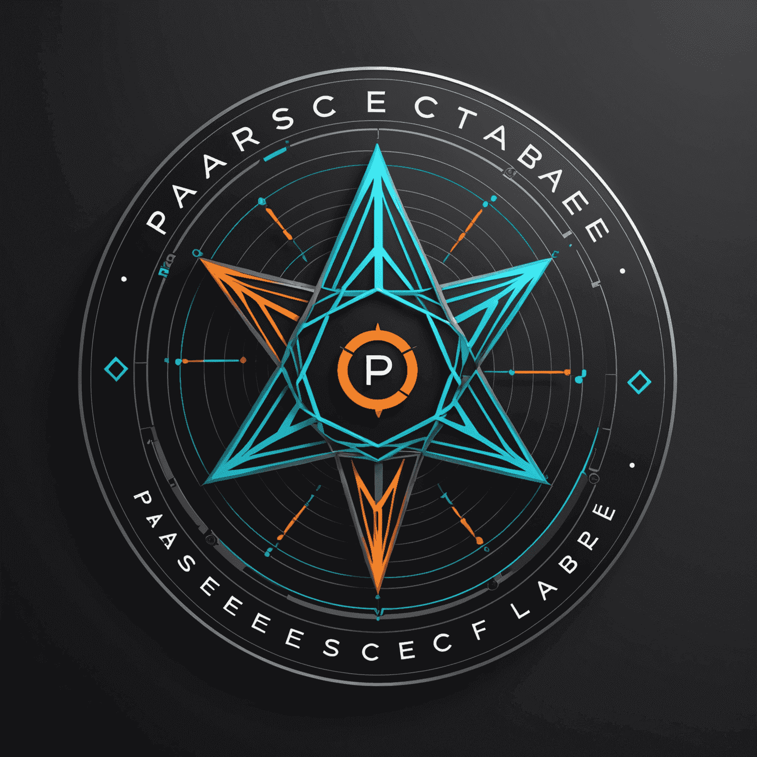 Parsec Lab logo featuring a stylized parsec symbol with performance graphs