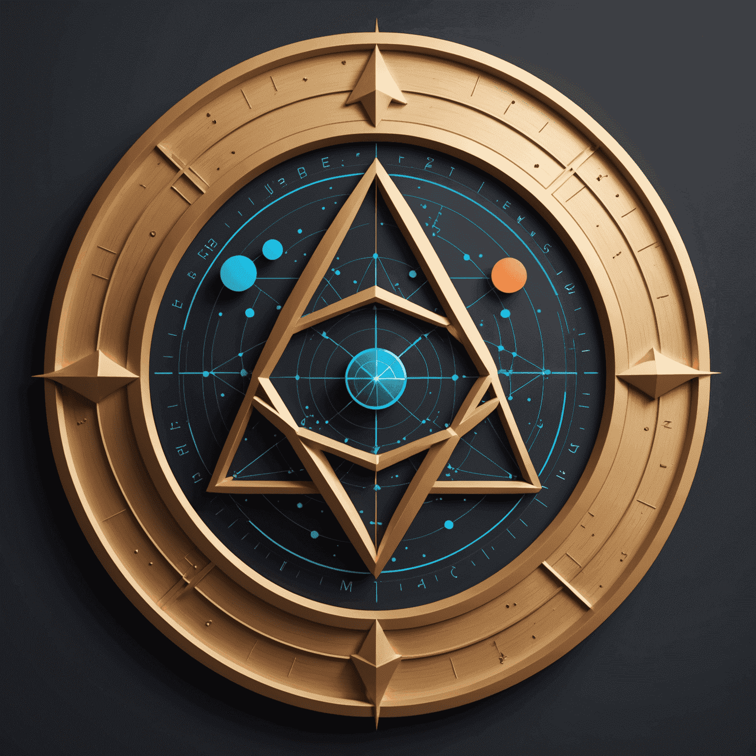 Parsec Lab logo featuring a stylized parsec symbol with performance graphs